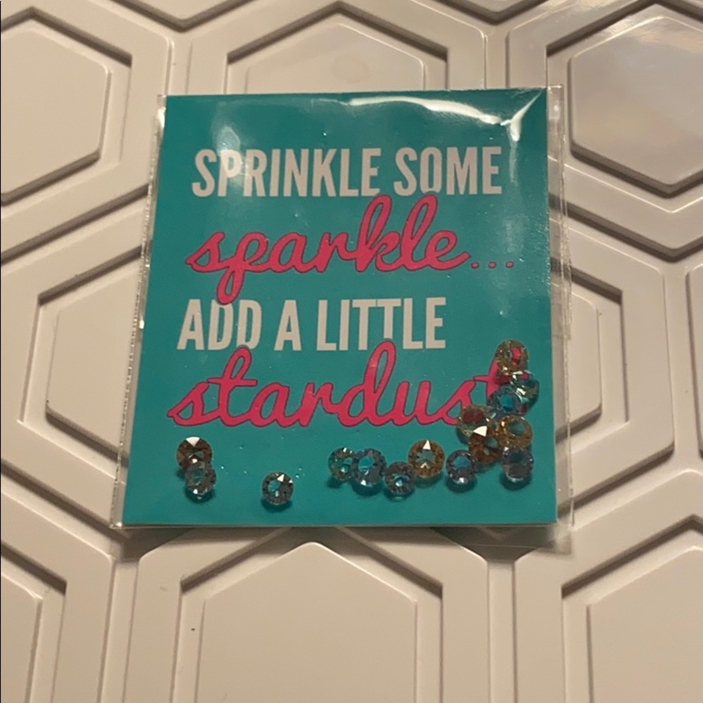 Origami Owl Rose Jewels Crystals by Swarovski